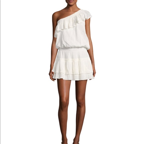 Joie Dresses & Skirts - NWT joie kolda one Shoulder Ruffled cotton dress